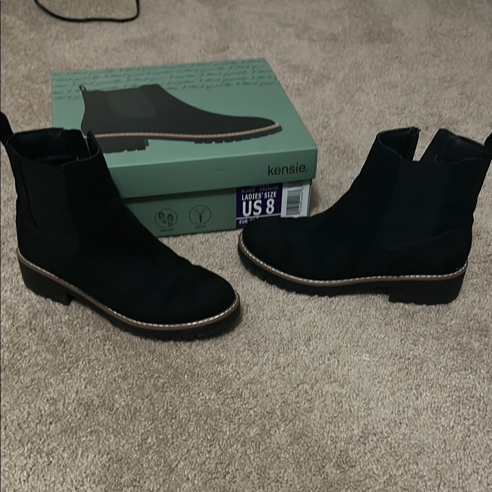 Kensie Black Women's Boots
